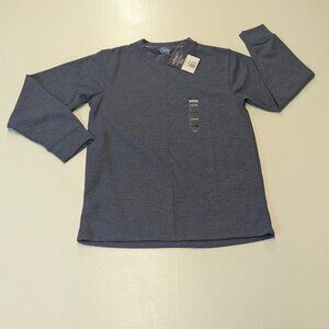 NWT Architect Jean Co. Blue Thermal Long Sleeved Shirt Boys' L (14-16)